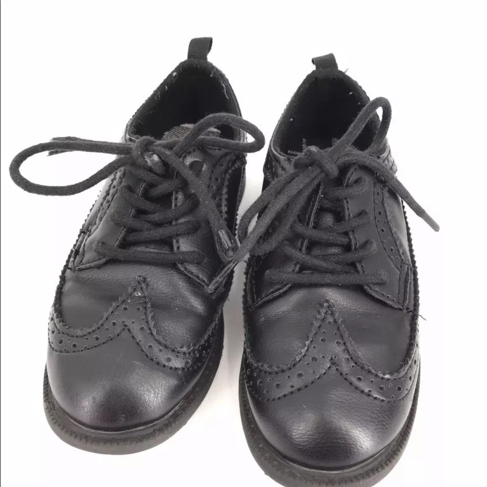Carters Wingtip Dress Shoes CUTE 7 Toddler